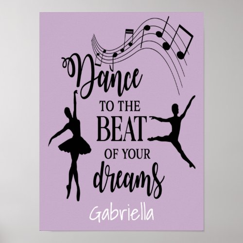 Dance To The Beat of Your Dreams Wall Art