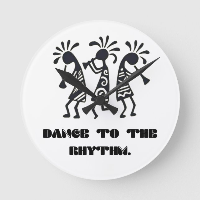 dance to the path round clock (Front)