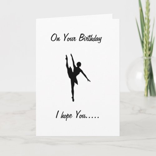 DANCE TO YOUR HEARTS CONTENT_BIRTHDAY CARD