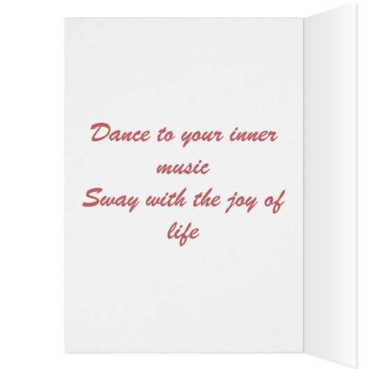 Dance to your inner music (Inside (Left))