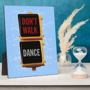 Dance Traffic Signal Plaque