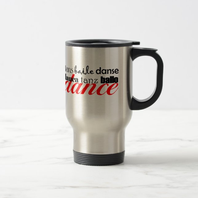 Dance Translation Travel Mug (Right)