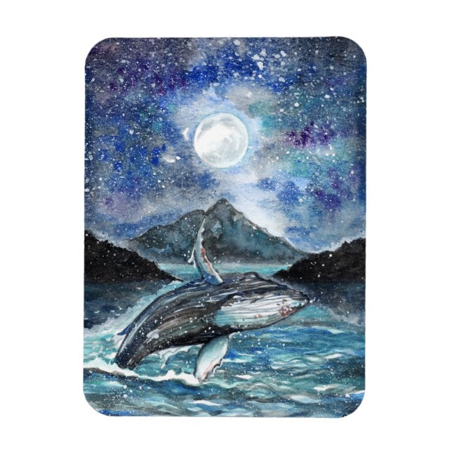 Dance Under the Moon Magnet (Vertical)