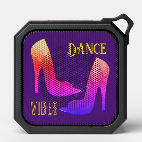 Dance Vibes Shoes Vibrant Ombre Stiletto Heels Bluetooth Speaker