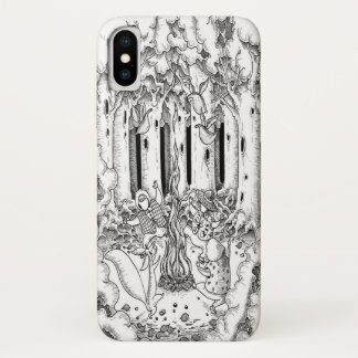 Dance with a fox iPhone XS case