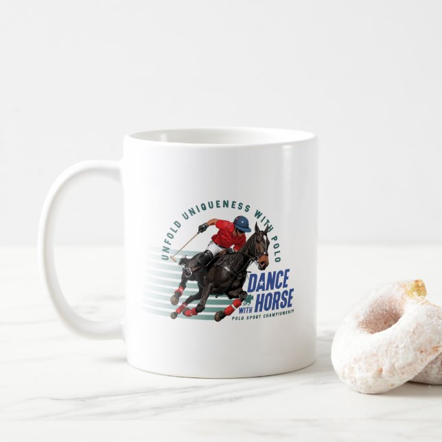 Dance with Horse (Polo Sport) | #11 Classic Mug (With Donut)