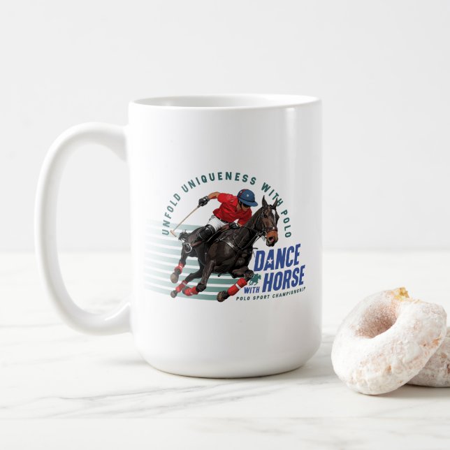 Dance with Horse (Polo Sport) | #15 Classic Mug (With Donut)