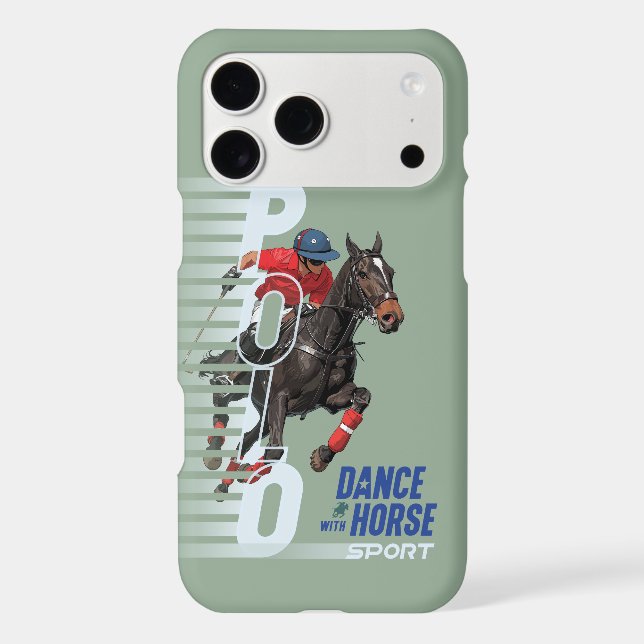Dance with Horse (Polo Sport) |  iPhone Case (Back)