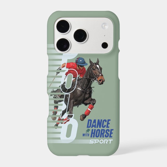 Dance with Horse (Polo Sport) |  iPhone Case (Back)