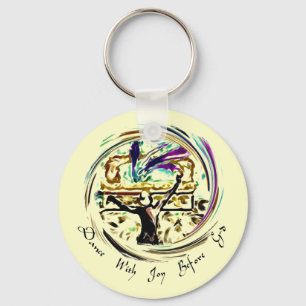 Dance With Joy Keychain
