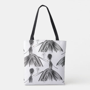 Dance with me Ballerina Tote Bag