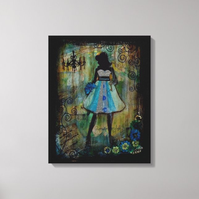 Dance With Me by Heather Saulsbury Canvas Print (Front)