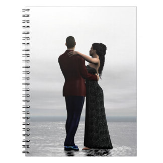 "Dance With Me" Dancing Couple Notebook