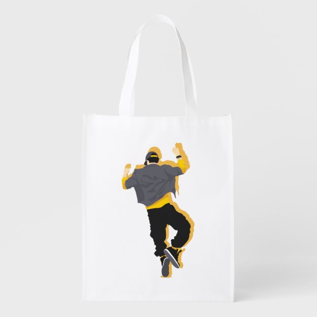 Dance With Me Grocery Bag (Front)
