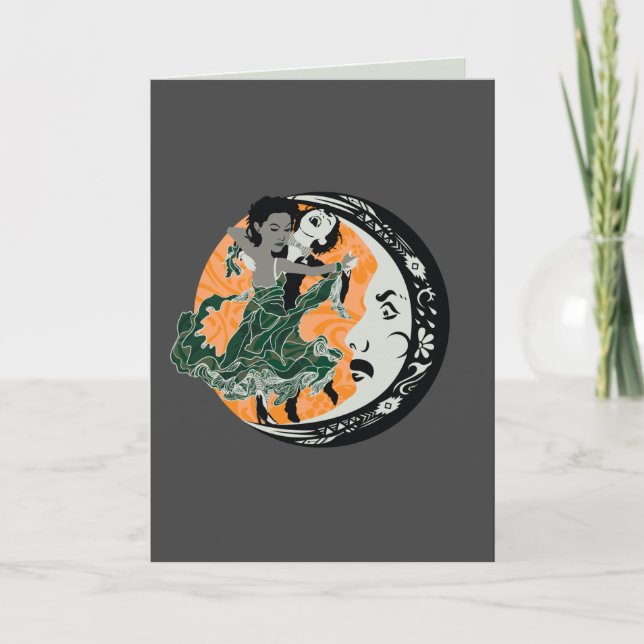 dance with your darkness holiday card (Front)