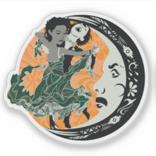 dance with your darkness sticker