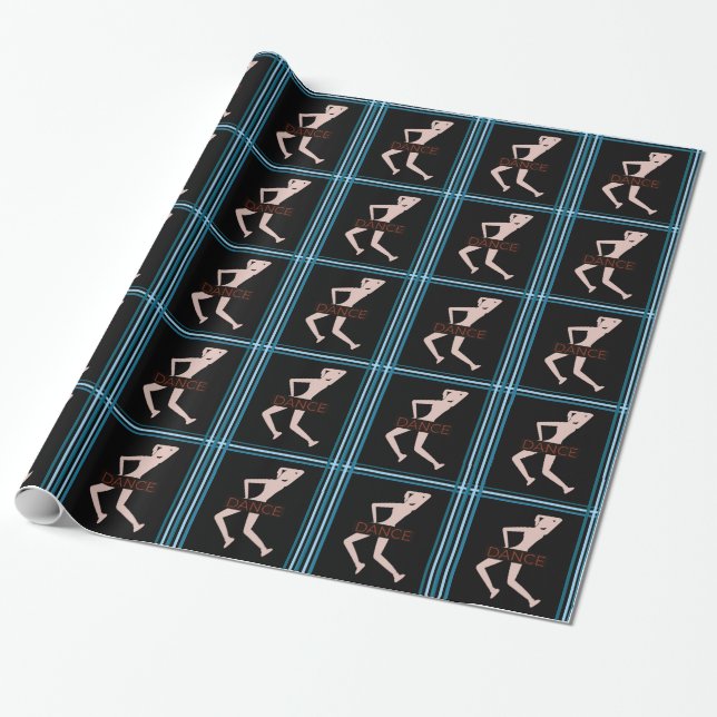 Dance Wrapping Paper (Unrolled)