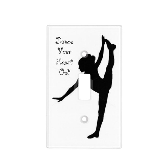 Dance Your Heart Put Dancer Light Switch (Front)