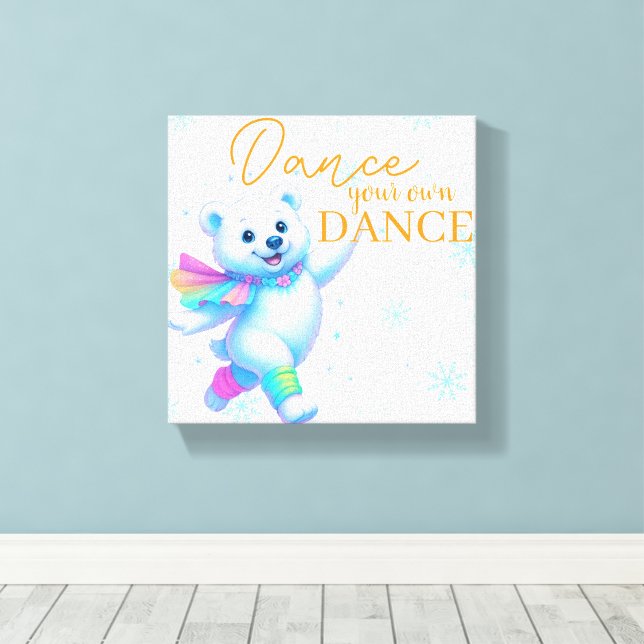 Dance Your Own Dance Canvas Art  (Insitu(Wood Floor))