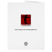 Dance Zone Ahead-Watch for Dancers Busting Moves! Cards (Back)