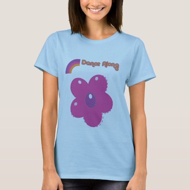 dancealong_front_ladies_flower5 T-Shirt (Front)