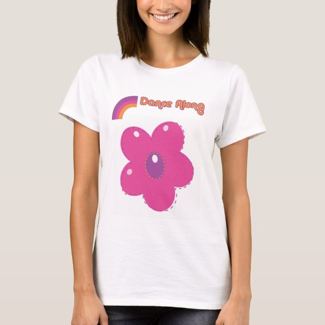 dancealong_front_ladies_flower5 T-Shirt (Front)