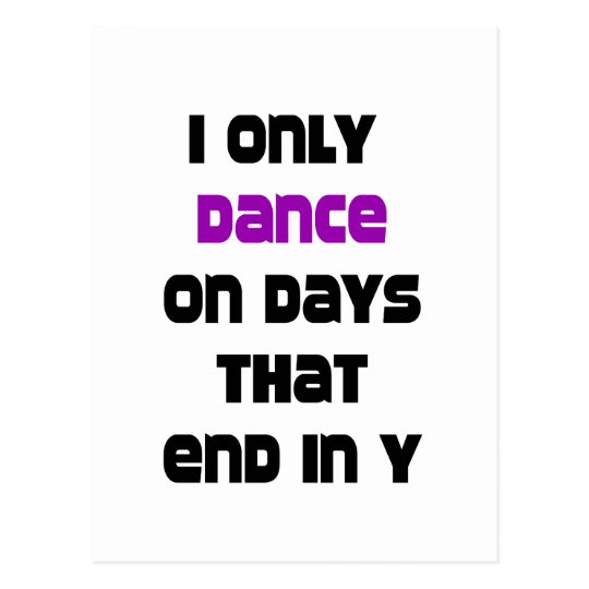 DanceChick Days Postcard