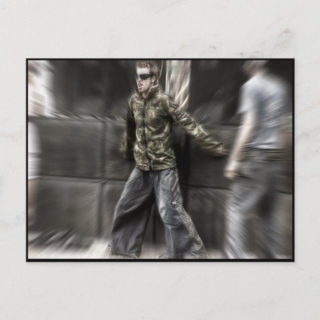 Dancefloor Glimpses #32 Postcard (Front)