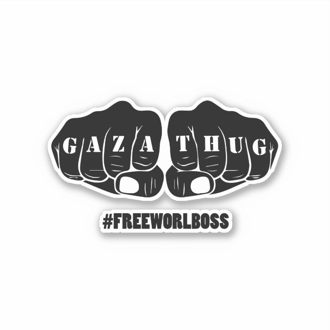 Dancehall Gaza Sticker (Front)