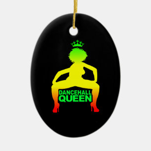 Dancehall Queen Ceramic Ornament