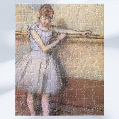 Dancer at the Bar by Edgar Degas Vintage Ballet Jigsaw Puzzle