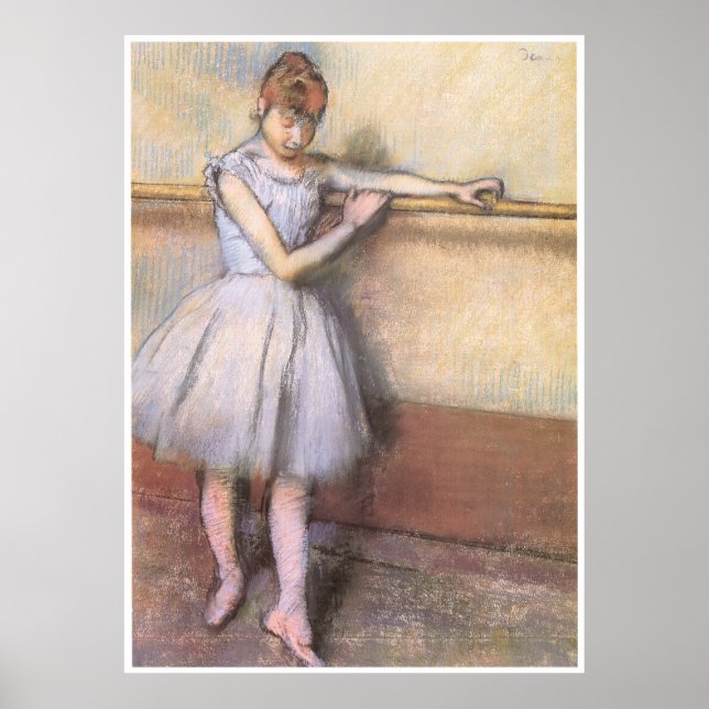 Dancer at the Bar, c. 1880, Edgar Degas Poster (Front)