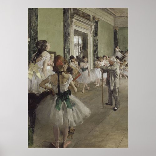 Dancer  Ballet School _ Degas Painting Poster