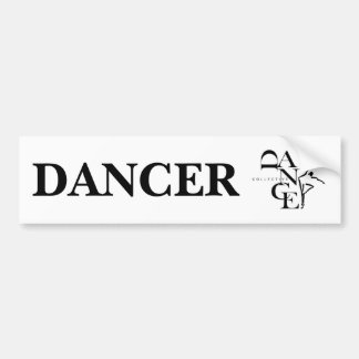 DANCER BUMPER STICKER