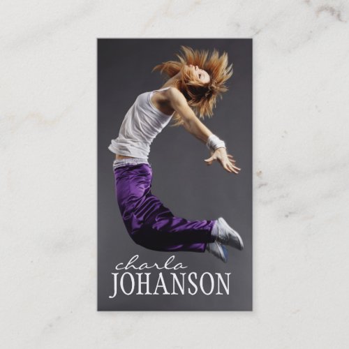 DANCER BUSINESS CARD