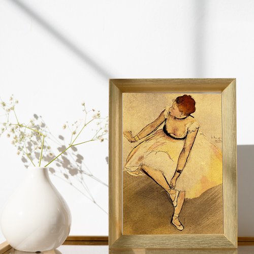Dancer by Edgar Degas Poster
