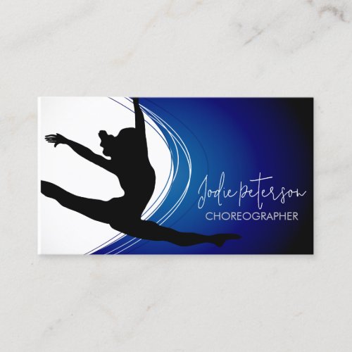Dancer Choreographer Business Card