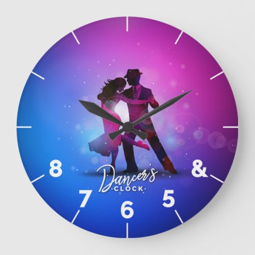 Dancer Clock for a Dance Lovers with Tango Couple