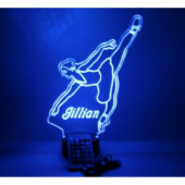 Dancer Dance Night Light Up Lamp LED Personalized (Front)