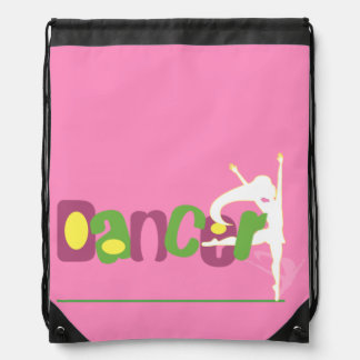 Dancer Drawstring Backpack
