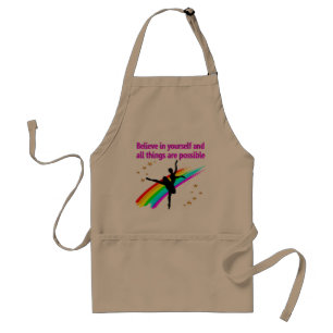 DANCER DREAMS ADULT APRON
