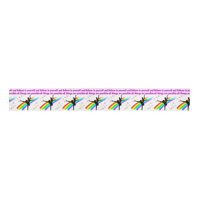 DANCER DREAMS GROSGRAIN RIBBON (Front)