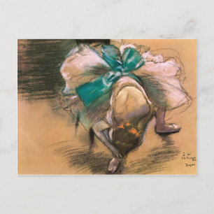 DANCER, EDGAR DEGAS POSTCARD