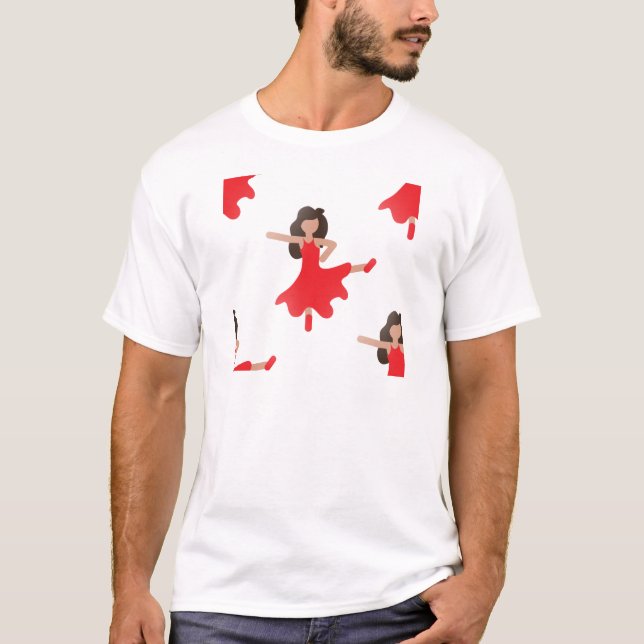 dancer emoji T-Shirt (Front)