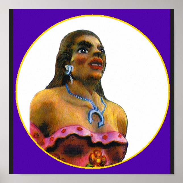 Dancer Female Albuquerque 2002 ART Tan  jGibney Si Poster (Front)