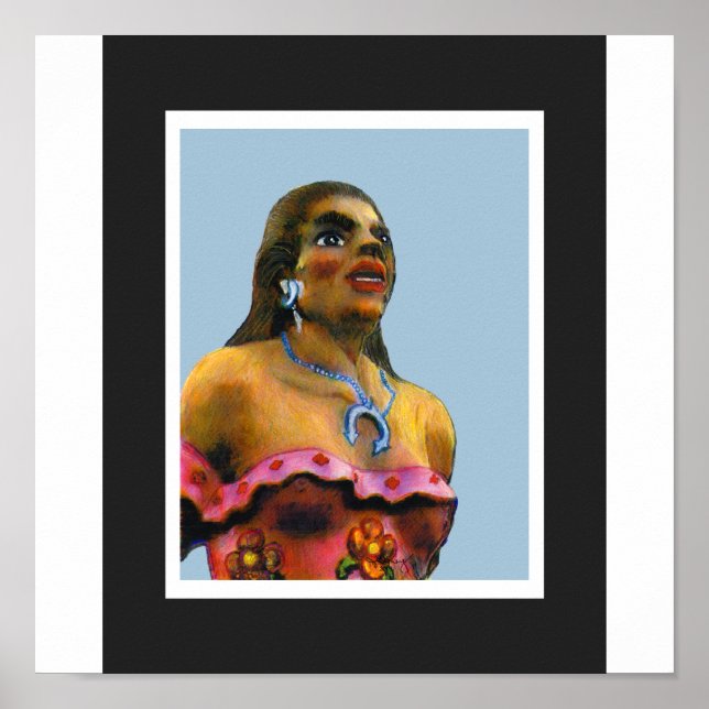 Dancer Female Albuquerque 2002 ART Tan  jGibney Si Poster (Front)