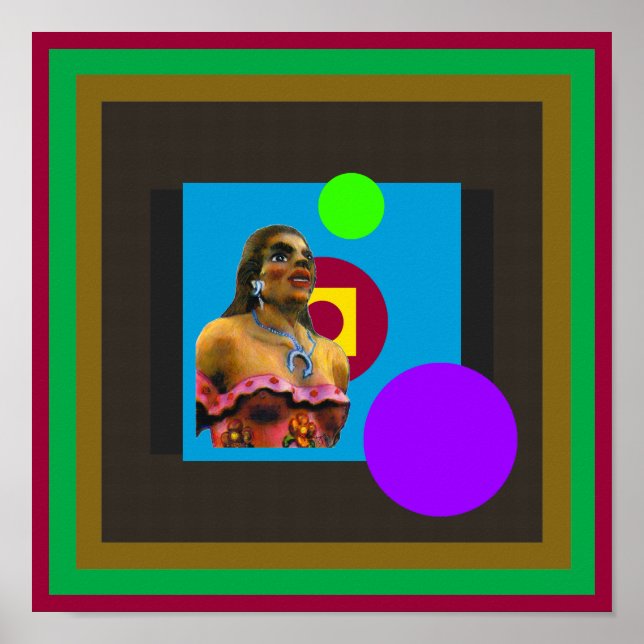 Dancer Female Albuquerque 2002 ART Tan  jGibney Si Poster (Front)