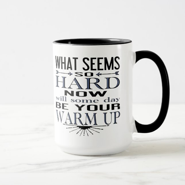 Dancer Fitness Motivational Quotation Mug (Right)
