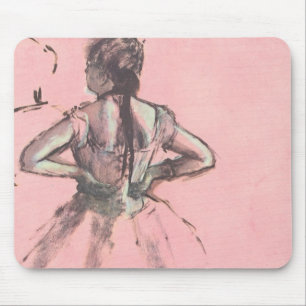 Dancer from Back, Hands on Hips by Edgar Degas Mouse Pad