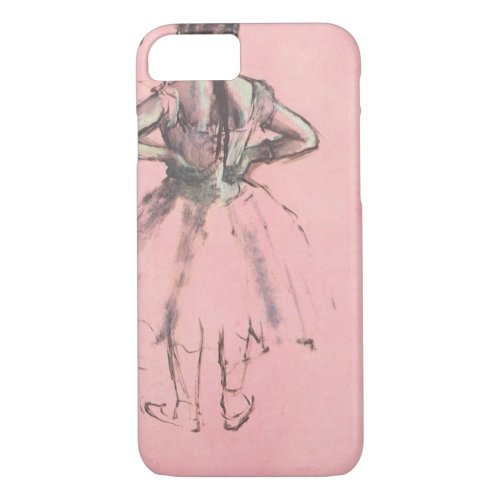 Dancer from the Back by Edgar Degas Vintage Ballet iPhone 87 Case